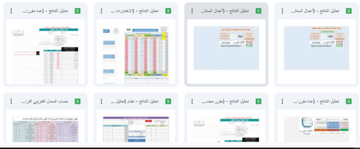 أنظمة تحليل نتائج الامتحانات النهائية