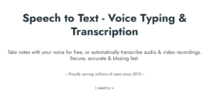 أداة ذكاء اصطناعي تحول الصوت إلى نص