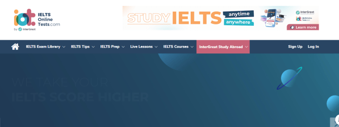 أفضل موقع للتدرب على اختبارات IELTS التجريبية 