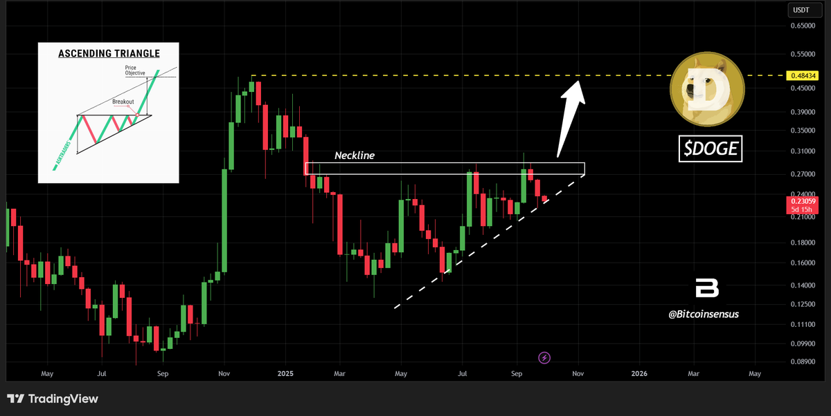 مخطط سعر DogeCoin (Doge)